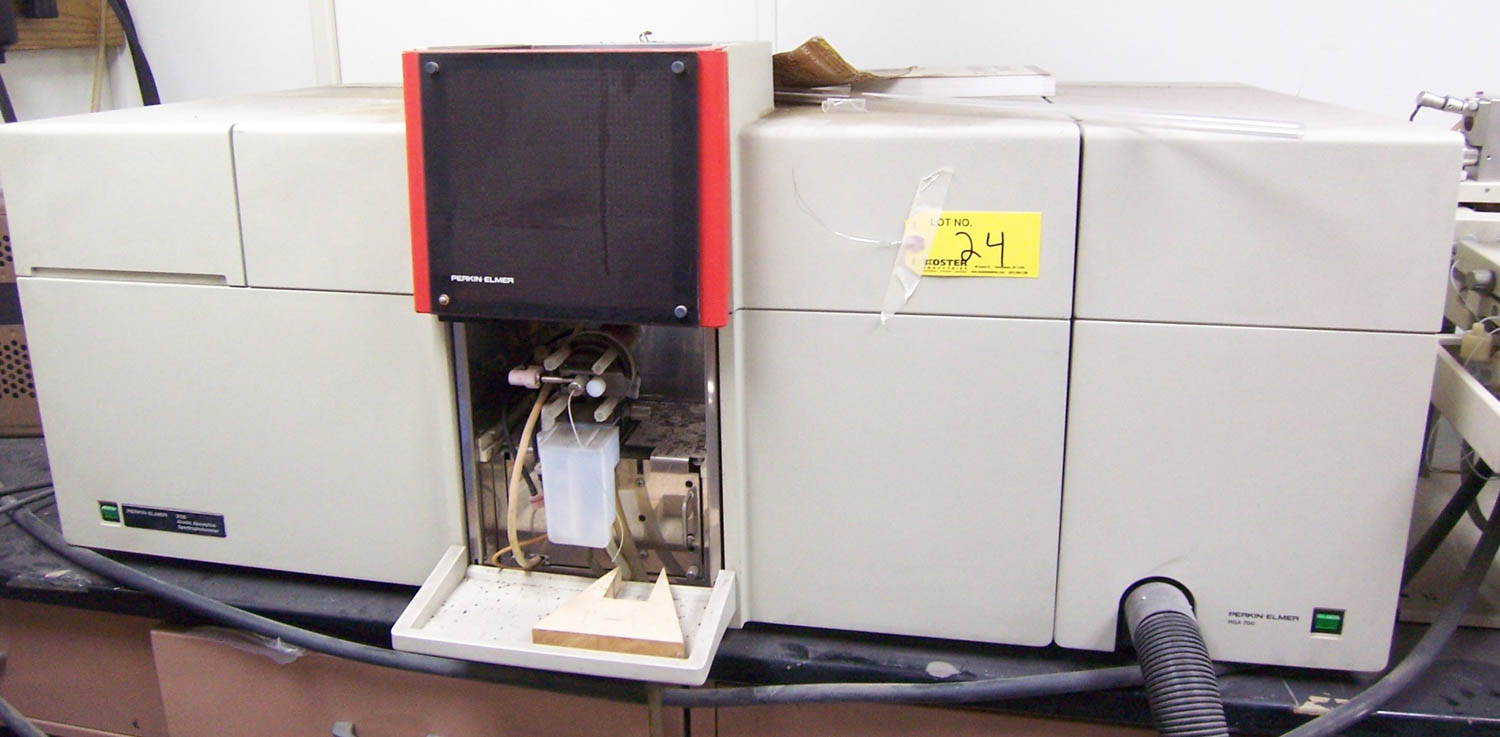 PERKIN ELMER MDL. 2100 ATOMIC ABSORPTION SPECTROPHOTOMETER