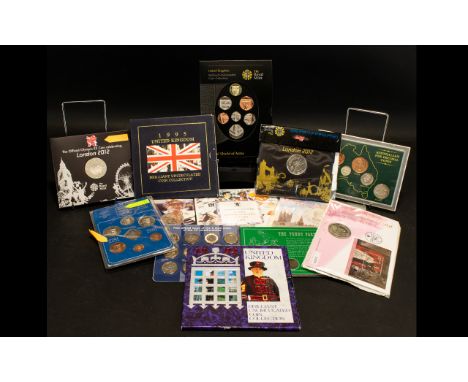 Royal Mint Collection of Coin Sets 13 in Total all still in original packaging, comprising:  1.  Australian pre-decimal coins