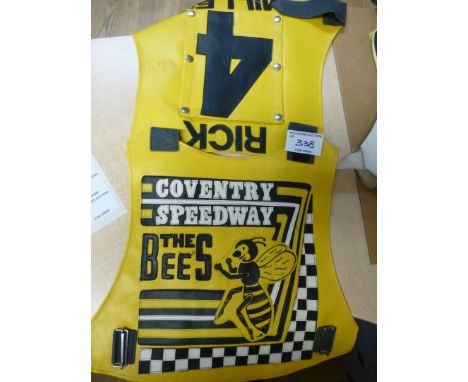 Speedway : Coventry race jacket 1984 super original condition No. 4 Rick Miller - great item