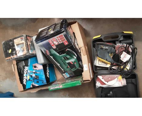 Collection of power tools