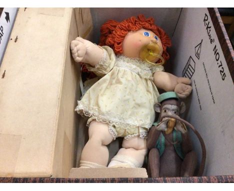 Cabbage Patch doll, Clangers, other dolls and teddies