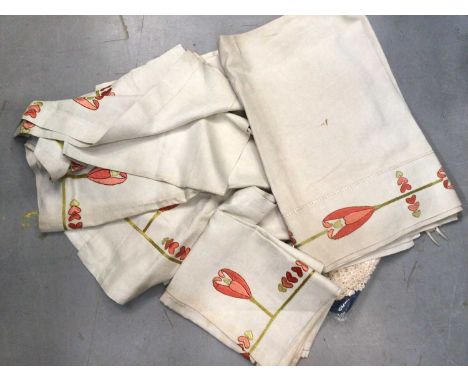 One box of mixed textiles 