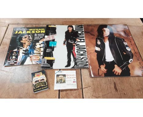 Michael Jackson and Status Quo concert tickets and T Shirts