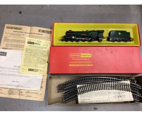 Hornby Princess Victoria locomotive and track, both boxed