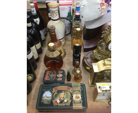 Collection of wines and Spirits to include Dimple Whisky, Bells Whisky, Port and others.