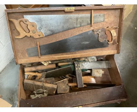 Cased collection of tools
