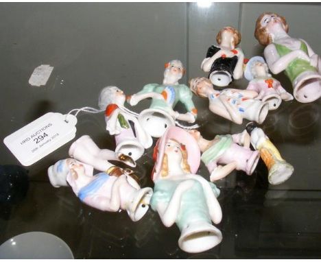 Ceramic pin dolls 