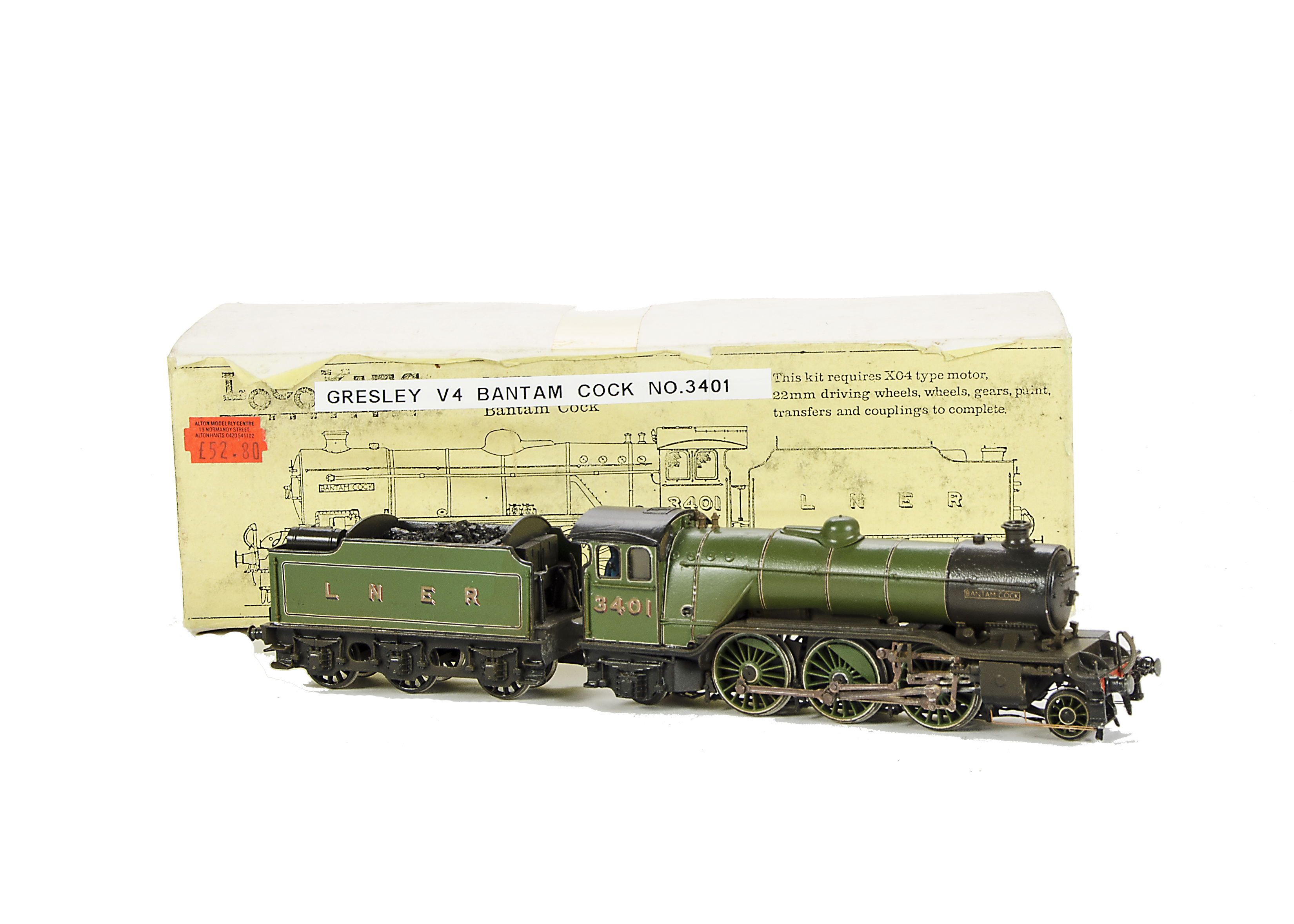 An ABS kit-built 00 Gauge LNER Gresley Class V4 2-6-2 Locomotive and ...