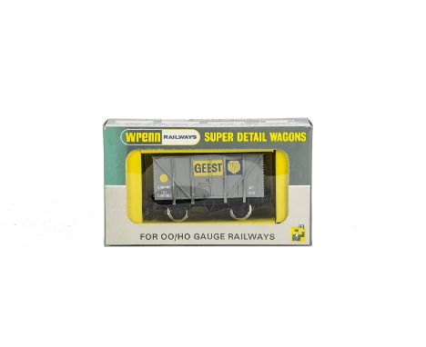 A Wrenn Railways 00 Gauge W5007AA ‘Geest’ Banana Van, in light grey, in original box, E-M, box VG-E some discolouring to one 