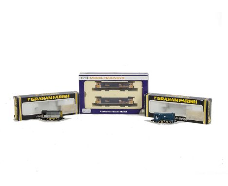 N Gauge Diesel Locomotives by Dapol and Graham Farish: Dapol twin-pack ND 070B containing powered and unpowered Class 73 loco
