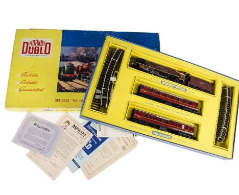 A Hornby-Dublo 00 Gauge 2-Rail 2022 ‘The Caledonian’ Passenger Train Set, comprising BR maroon ‘City of London’, two maroon C