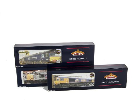 Bachmann 00 Gauge Diesel Locomotives: comprising Class 66 locomotives 66405 in blue ‘Malcolm Logistics’ livery and 66701 in G