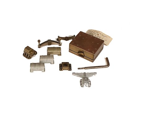 Beeson-made Locomotive Components Patterns and Tools in larger scales: including a hand-made axle box mould with sample casti