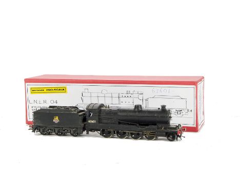 A Wessex Pro-Scale Brass kit-built 00 Gauge ex-LNER ROD Class O4 2-8-0 Locomotive and Tender: nicely-made from the kit, and f