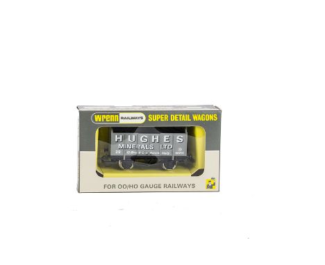 A Wrenn Railways 00 Gauge W5106 Hughes High Side Wagon: in light grey with coal load, in original box, E-M, box VG-E