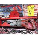 Milwaukee sawz-all cat # 654051 with metal case