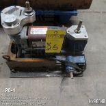 (Lot) of (2) Climax portable keyway mills