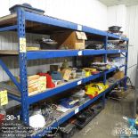 (Lot) of (2) section of pallet racking