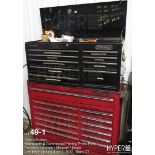 Kobalt / US General rolling tool chest with contents tools