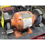 Central Machinery double end bench grinder