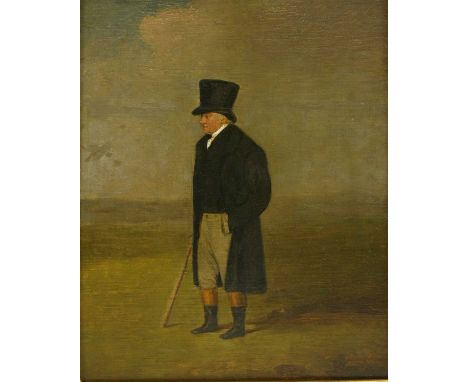 English School, c.1790 PORTRAIT OF A GENTLEMAN, TRADITIONALLY IDENTIFIED AS JOHN SCOTT, FATHER OF WILLIAM AND JOHN, WIZARD OF