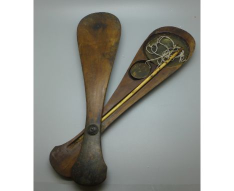 A set of Chinese opium scales 