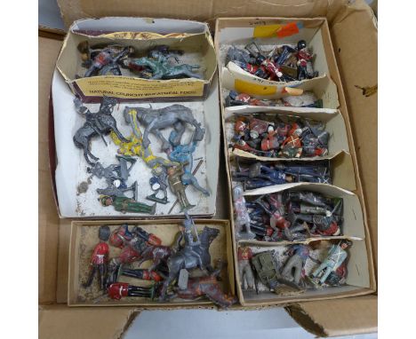 Britains, Johillco and other brand pre-war lead soldiers - some a/f 