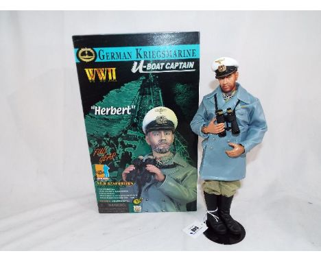 Dragon Action figure - a World War Two (WWII) German Kriegsmarine U-boat Captain entitled Herbert New Generation Life action 