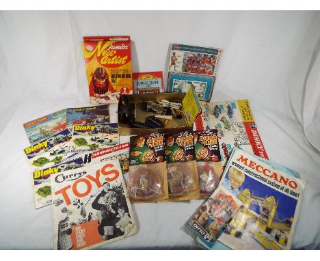 A good mixed lot to include Airfix Highlander Black Watch soldiers, Airfix Junior New Artist numbered oil painting set - Rupe