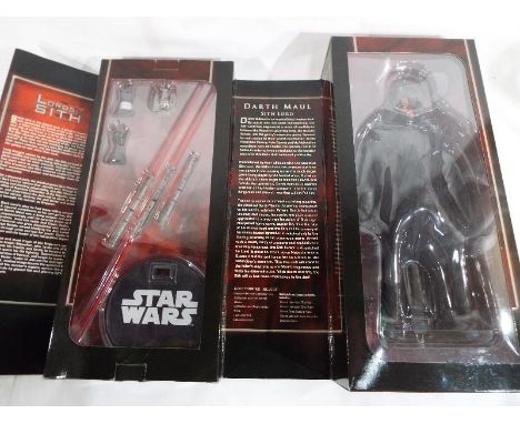 Sideshow Star wars - a Sideshow Star wars Lords of the Sith figure entitled Darth Maul Sith Lord, Sideshow Exclusive figure 1