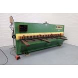Haco Type TS 306 Hydraulic Guillotine. Capacity 6mm x 3050mm. With Squaring Arm & Front Supports.