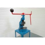 Sweeney & Blocksidge 5S Flypress on Steel Stand.