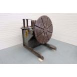 MPE 48" Motorized Tilting Welding Manipulator With 4 Extension Pieces to a Maximum of 72" Diameter.