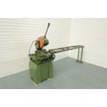 Pedrazzoli Super Brown 315 Circular Pull Down Saw.