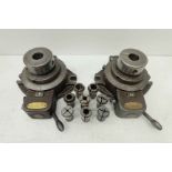 Two Marlco 12 Position Indexing Fixtures With 8 Collets