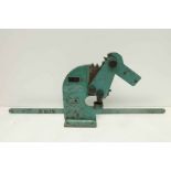 Bench Top Punching Machine. Model 22/8. Capacity 6mm Diameter x 5mm Thick. Throat 70mm.