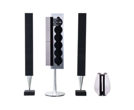 B&amp;O BEOSOUND 9000 CD PLAYER, BEOLAB 8000 SPEAKERS, SUBWOOFER Bang &amp; Olufsen, Beosound 9000 cd player, a pair of Beola