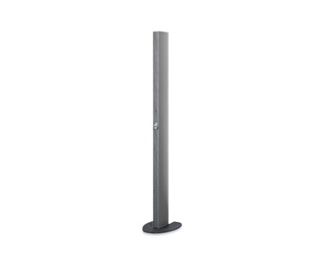 AN ARTEMIDE ECHOS FLOOR LAMP
Designed by Johan Van Lierde, aluminum frame with dark metal base, three separate light sources;
