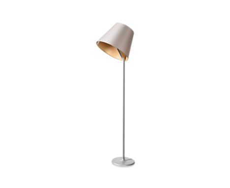 AN ARTEMIDE 'MELAMPO' FLOOR LAMP
Movable diffuser, can be tilted to adjust the light for reading or turned upside down for in