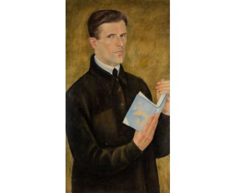 DMITRI KRAPIVNY (RUSSIAN 1904-1940)Self-Portrait, oil on canvas46 x 82 cm (18 x 32 in.)Certified by the artist`s widow L. Fro