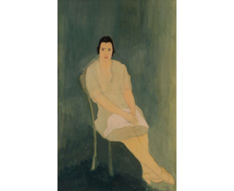 OLGA DEINEKO (RUSSIAN 1897-1970)Self Portrait, 1931gouache and pencil on paper41 x 26 cm (16 x 10 in.)initialed lower left, i
