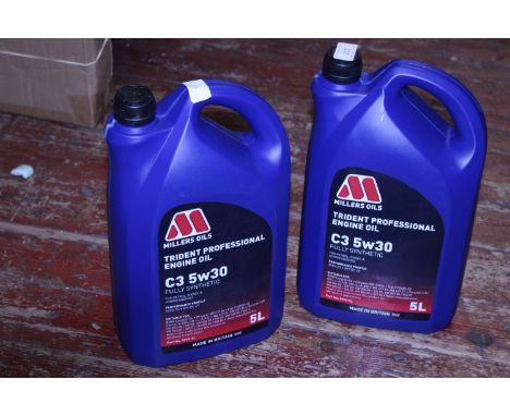 Two new bottles of C3 5w30 engine oil.  Shipping unavailable 