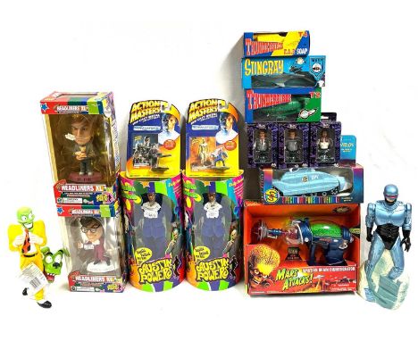 Selection of TV &amp; Film related collectables including Austin Powers Figures, Buffy the Vampire Slayer mini busts, Mars At