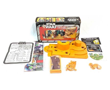 Kenner Star Wars vintage Creature Cantina Playset MINT UNUSED complete (2 of the 3 component bags sealed), within Good opened