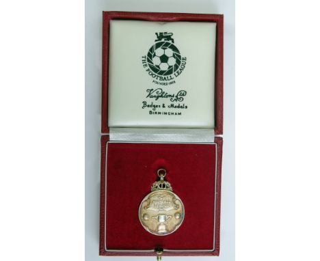 A Football League Cup Finalist Medal 2000-2001 in silver contained in its original case of issue, the match was between Birmi