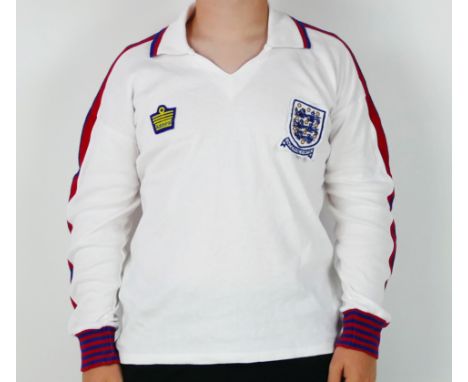 A 1974 period Admiral English Intermediate shirt, bears the Number 12 to the back.*SOLD WITH A LETTER OF CONFIRMATION STATING