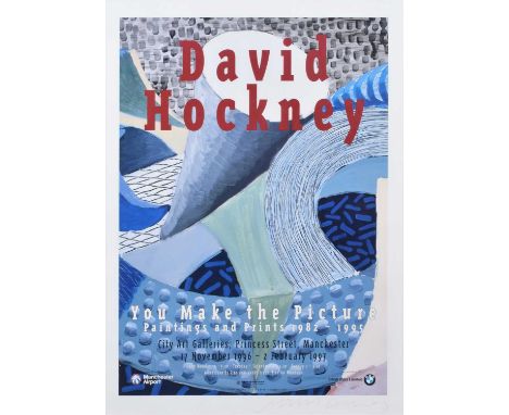 David Hockney R.A. (British 1937-) "You Make the Picture - Paintings and Prints 1982-1995" 1997, signed in ink in the margin,