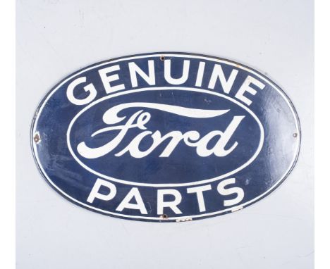  An original single sided enamel sign measuring 61 by 38cm  