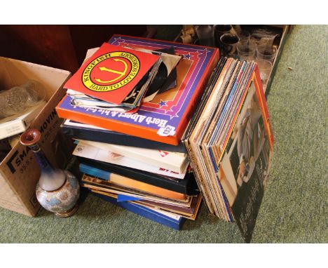 Collection of assorted Vinyl Records inc. Elvis etc 