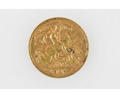 An Edward VII half sovereign, 1907.Condition Report: Light wear but good condition.